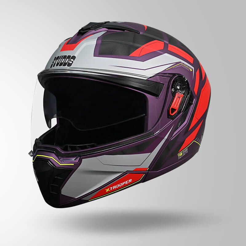 TROOPER DV D2 HELLCAT DECOR MATT PURPLE & RED