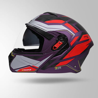 TROOPER DV D2 HELLCAT DECOR MATT PURPLE & RED