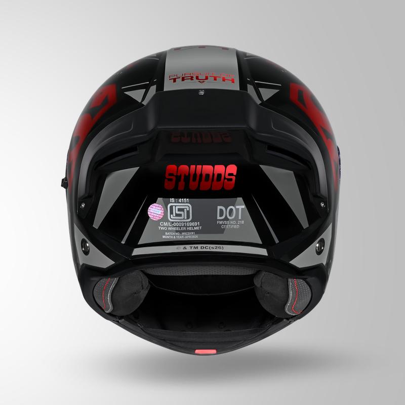TROOPER LEGACY SHIELD BLACK & RED CHROME