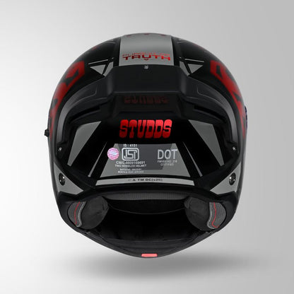 TROOPER LEGACY SHIELD BLACK & RED CHROME