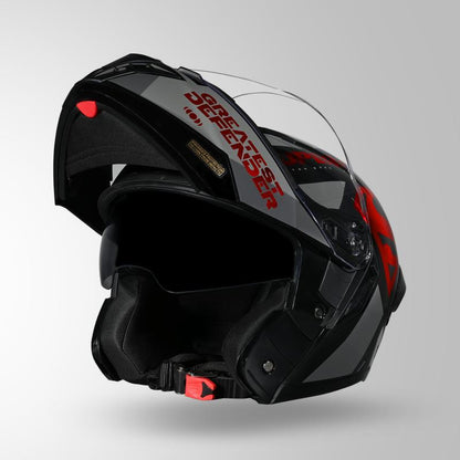 TROOPER LEGACY SHIELD BLACK & RED CHROME