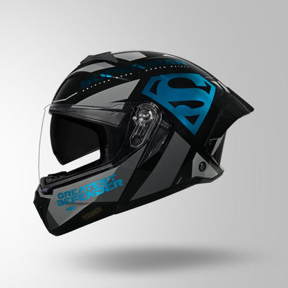 TROOPER LEGACY SHIELD BLACK & TEAL CHROME