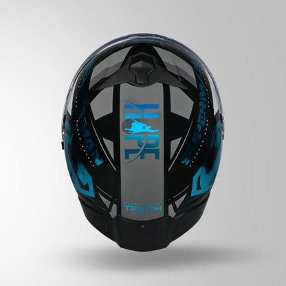 TROOPER LEGACY SHIELD BLACK & TEAL CHROME