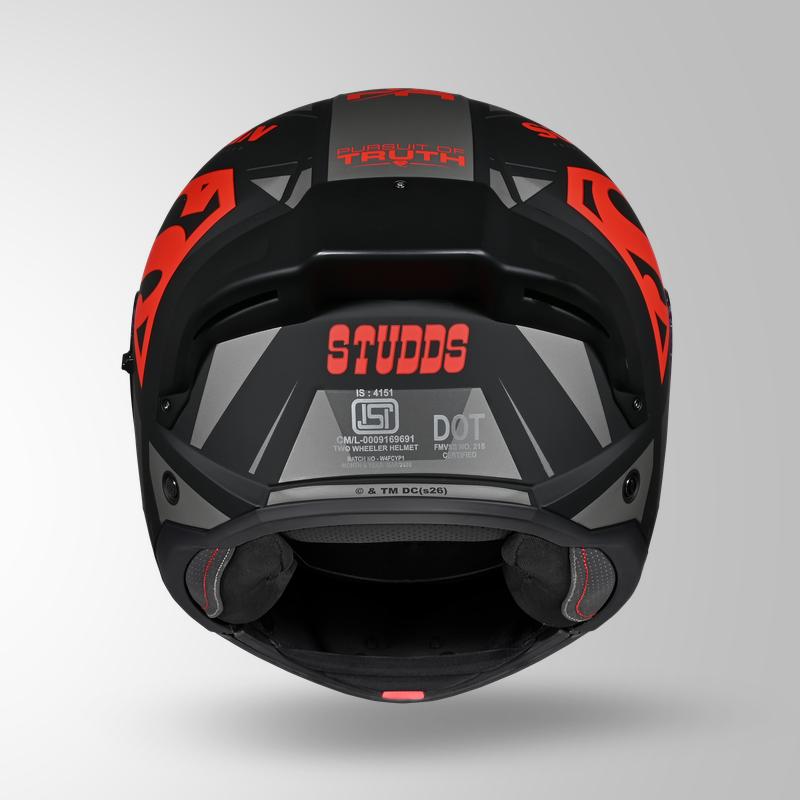 TROOPER LEGACY SHIELD MATT BLACK & RED