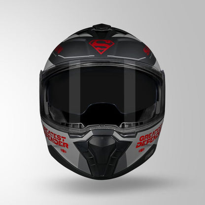 TROOPER LEGACY SHIELD MATT BLACK & RED CHROME