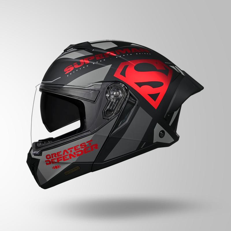 TROOPER LEGACY SHIELD MATT BLACK & RED CHROME