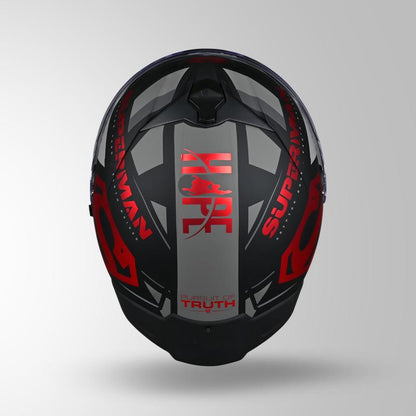 TROOPER LEGACY SHIELD MATT BLACK & RED CHROME