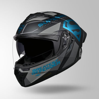 TROOPER LEGACY SHIELD MATT BLACK & TEAL CHROME
