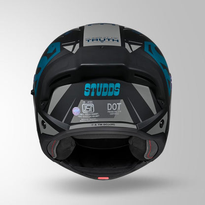 TROOPER LEGACY SHIELD MATT BLACK & TEAL CHROME