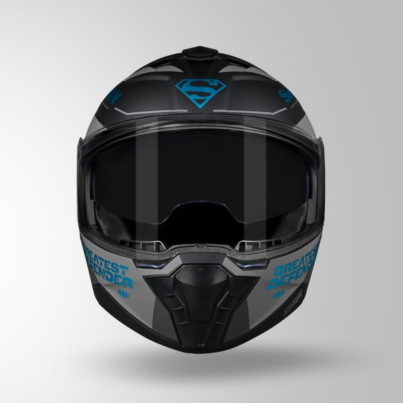 TROOPER LEGACY SHIELD MATT BLACK & TEAL CHROME