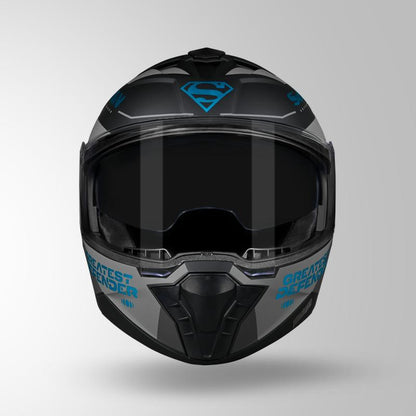 TROOPER LEGACY SHIELD MATT BLACK & TEAL CHROME