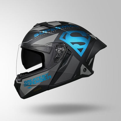 TROOPER LEGACY SHIELD MATT BLACK & TEAL CHROME