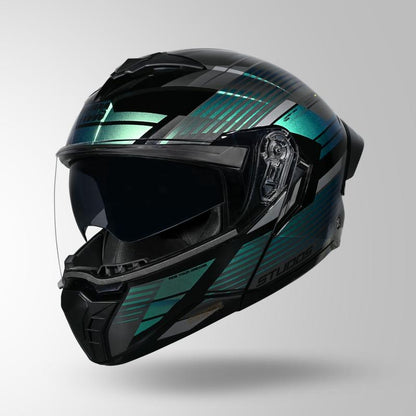 TROOPER TRAIL BLACK & GREY / CHAMELEON BLUE