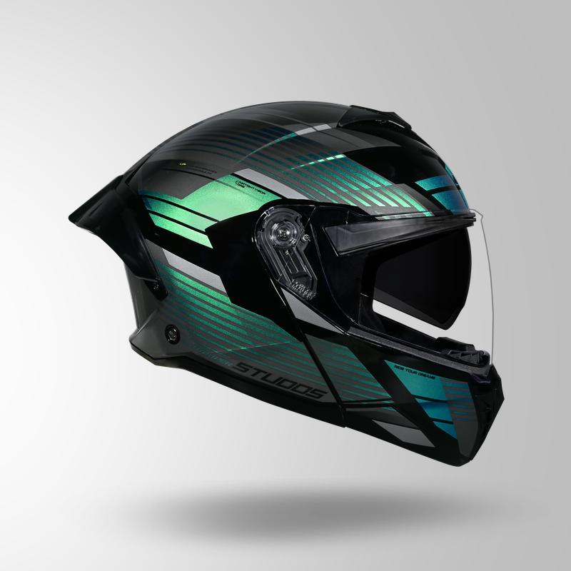 TROOPER TRAIL BLACK & GREY / CHAMELEON BLUE