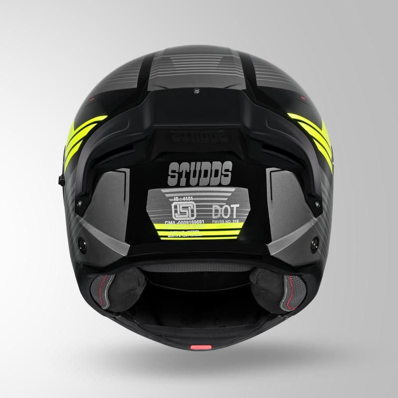 TROOPER TRAIL BLACK & GREY / FLUORESCENT YELLOW