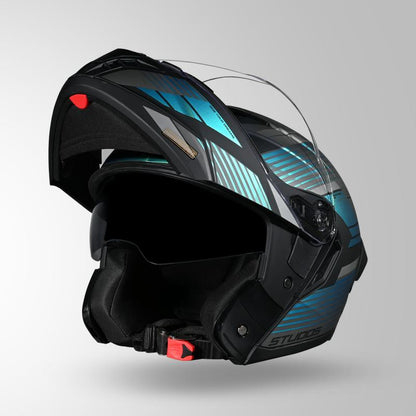 TROOPER TRAIL MATT BLACK & GREY / CHAMELEON BLUE