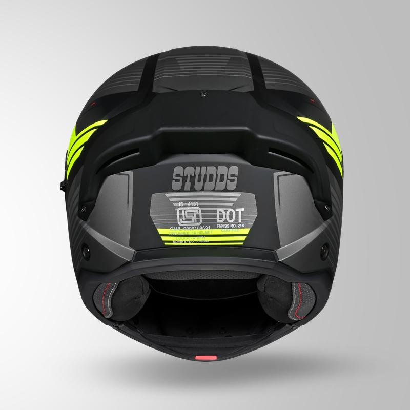 TROOPER TRAIL MATT BLACK & GREY / FLUORESCENT YELLOW