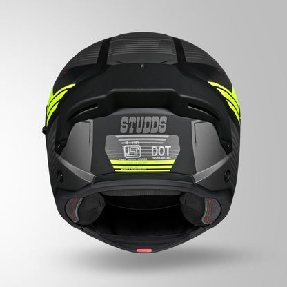 TROOPER TRAIL MATT BLACK & GREY / FLUORESCENT YELLOW
