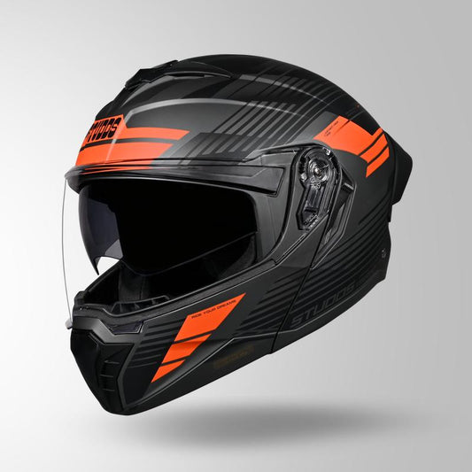TROOPER TRAIL MATT GREY & BLACK / ORANGE