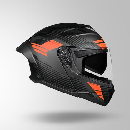 TROOPER TRAIL MATT GREY & BLACK / ORANGE