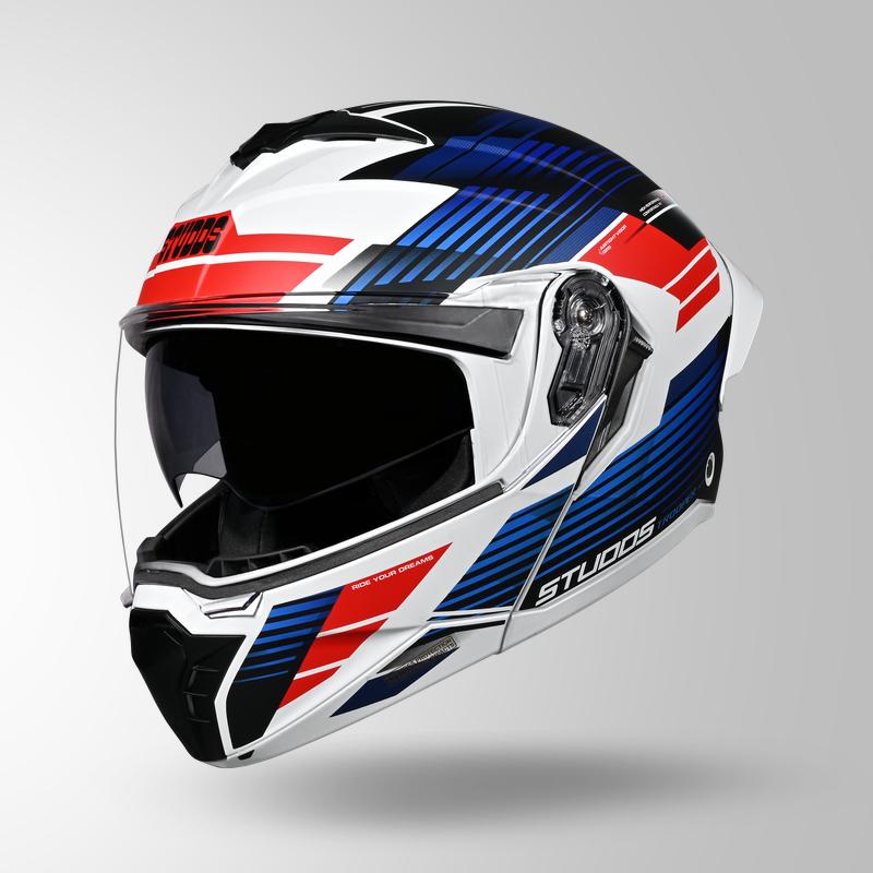 TROOPER TRAIL MATT WHITE & BLUE / RED