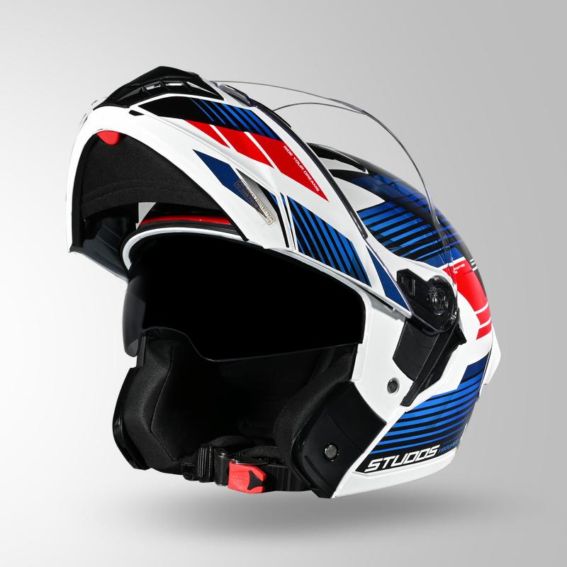 TROOPER TRAIL WHITE & BLUE / RED
