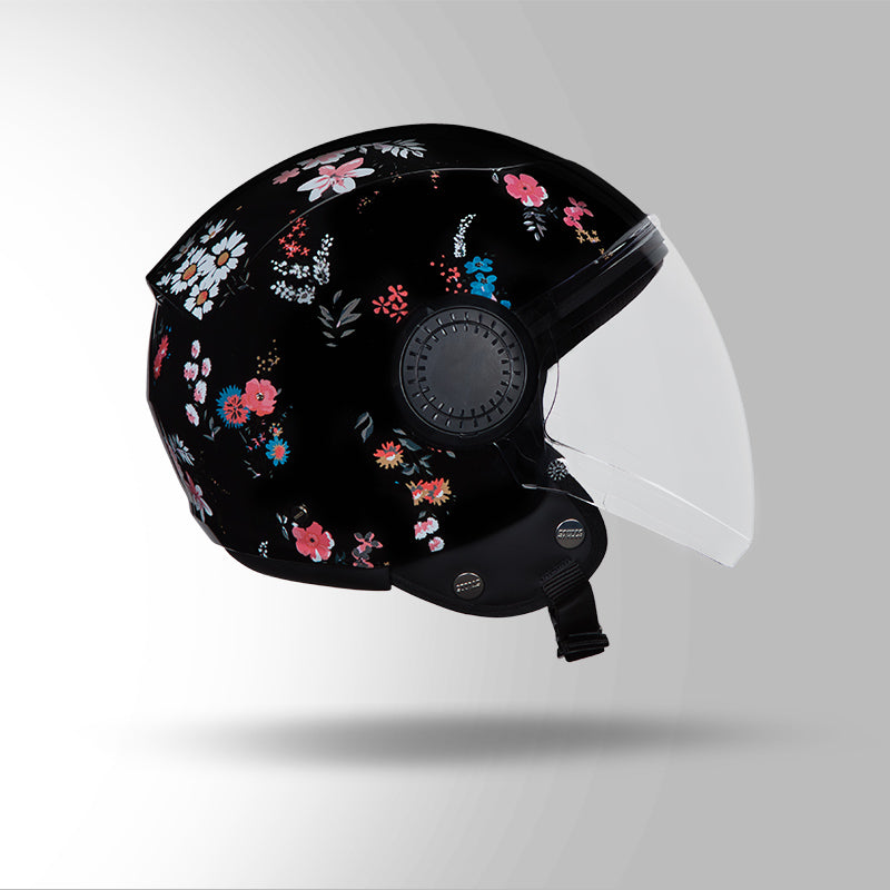URBAN SUPER D2 DECOR BLACK WITH FLOWER GRAPHICS