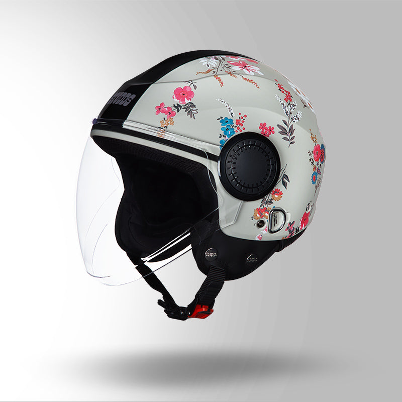 URBAN SUPER D2 DECOR MATT GREY WITH FLOWER GRAPHICS
