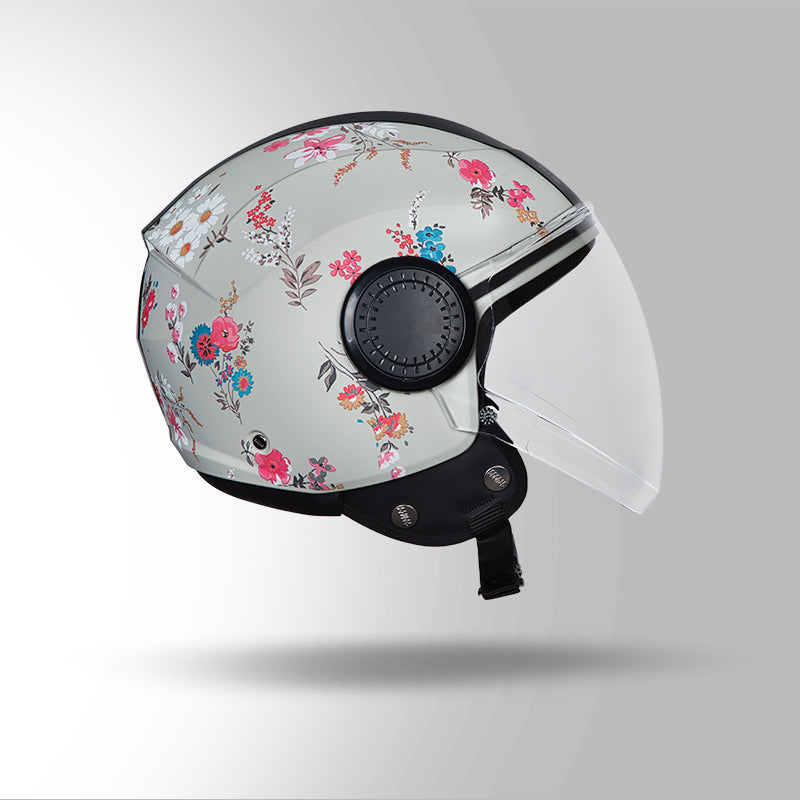 URBAN SUPER D2 DECOR MATT GREY WITH FLOWER GRAPHICS