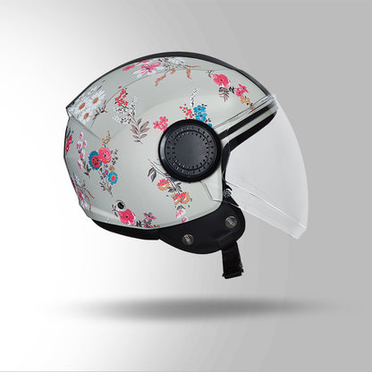 URBAN SUPER D2 DECOR MATT GREY WITH FLOWER GRAPHICS