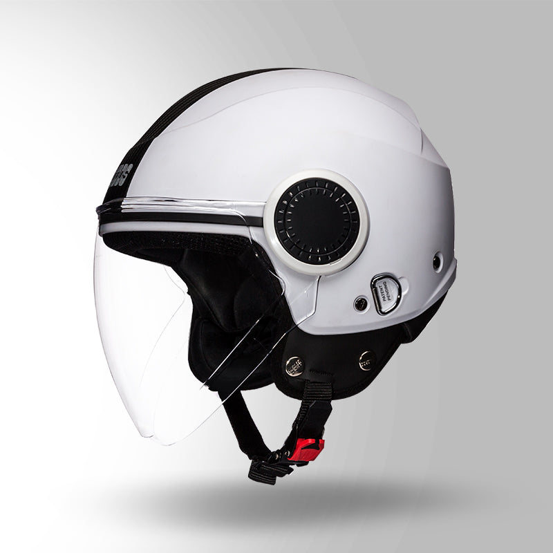 URBAN WHITE WITH BLACK STRIP