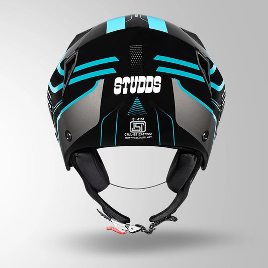 VOGUE D1 SQUARE BLACK & PASTEL BLUE