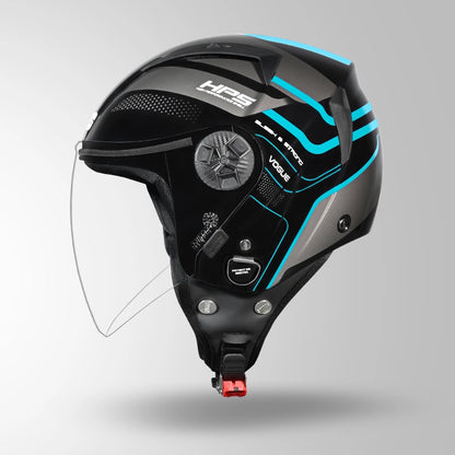 VOGUE D1 SQUARE BLACK & PASTEL BLUE