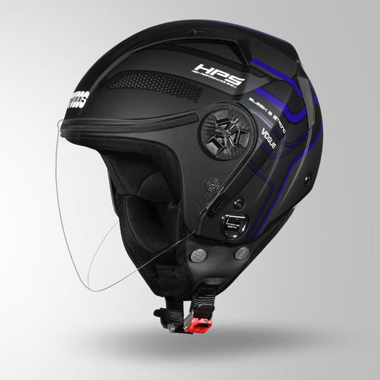 VOGUE D1 SQUARE MATT BLACK & BLUE