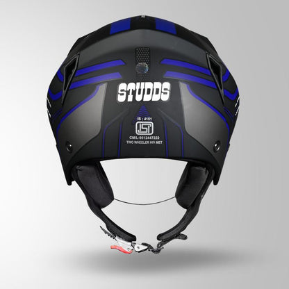 VOGUE D1 SQUARE MATT BLACK & BLUE