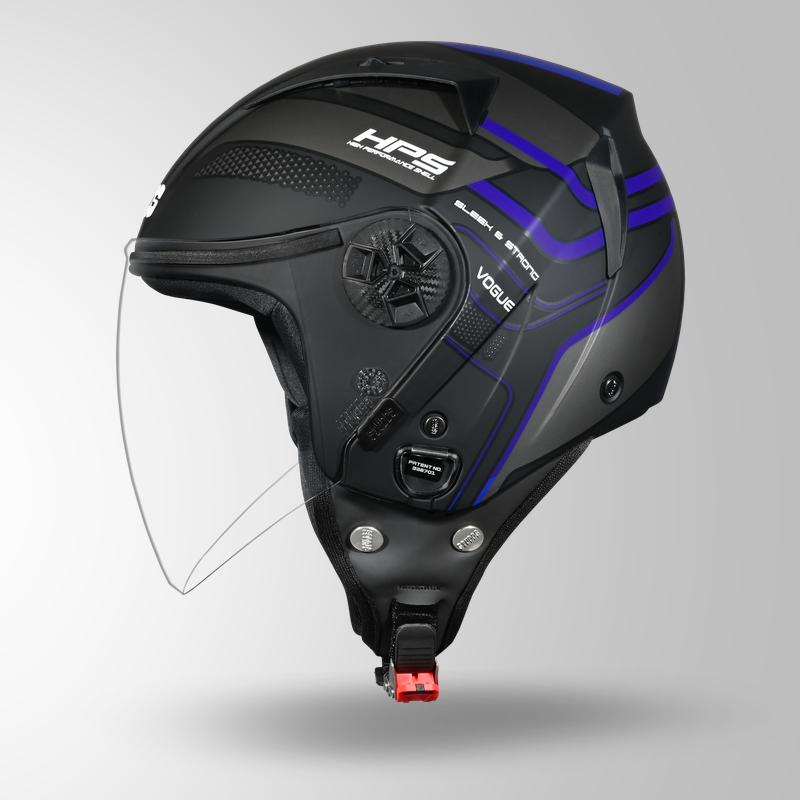 VOGUE D1 SQUARE MATT BLACK & BLUE