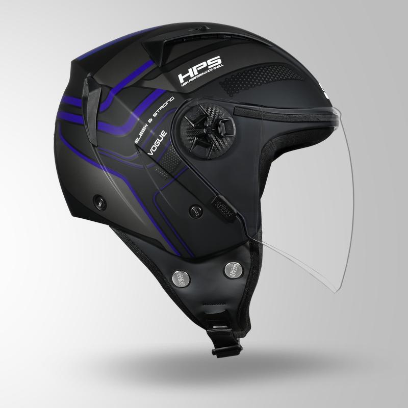 VOGUE D1 SQUARE MATT BLACK & BLUE