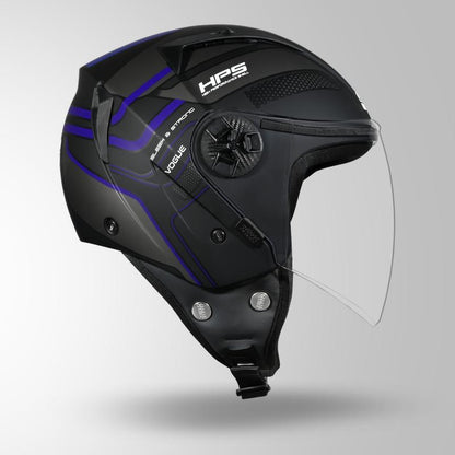 VOGUE D1 SQUARE MATT BLACK & BLUE