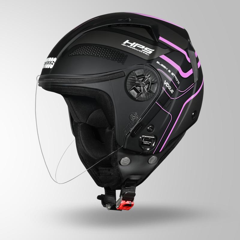 VOGUE D1 SQUARE MATT BLACK & PINK