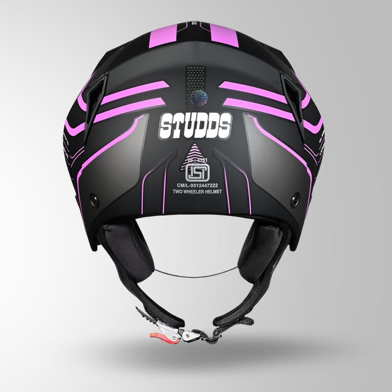VOGUE D1 SQUARE MATT BLACK & PINK