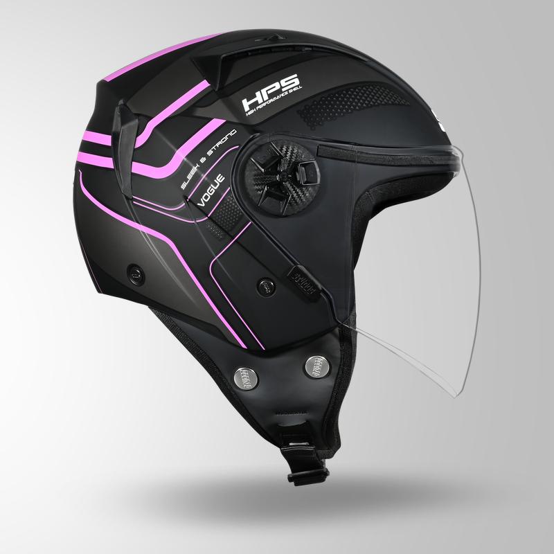 VOGUE D1 SQUARE MATT BLACK & PINK