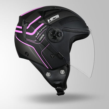VOGUE D1 SQUARE MATT BLACK & PINK