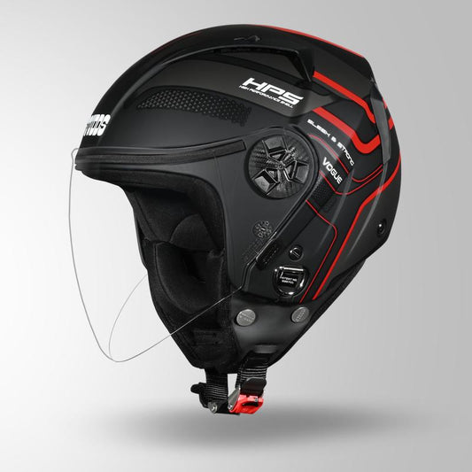 VOGUE D1 SQUARE MATT BLACK & RED