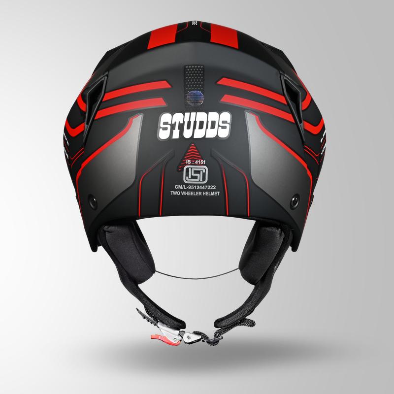 VOGUE D1 SQUARE MATT BLACK & RED