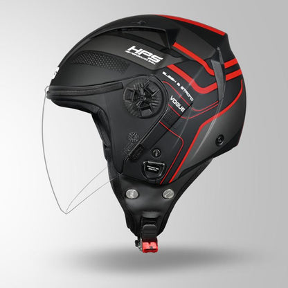 VOGUE D1 SQUARE MATT BLACK & RED