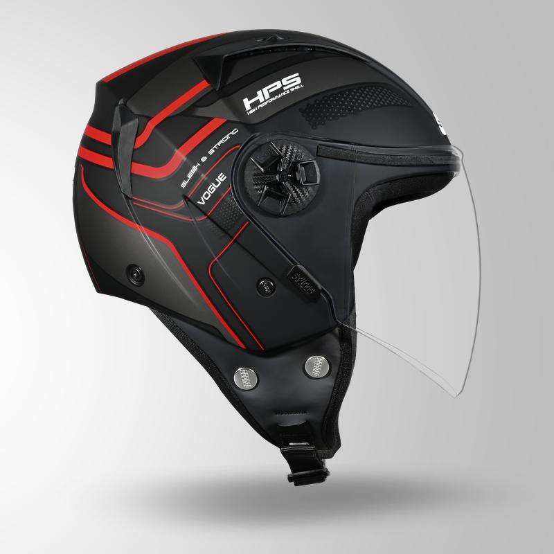 VOGUE D1 SQUARE MATT BLACK & RED