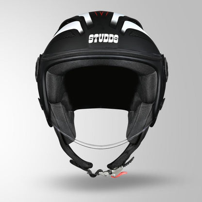 VOGUE D1 SQUARE MATT BLACK WHITE & RED