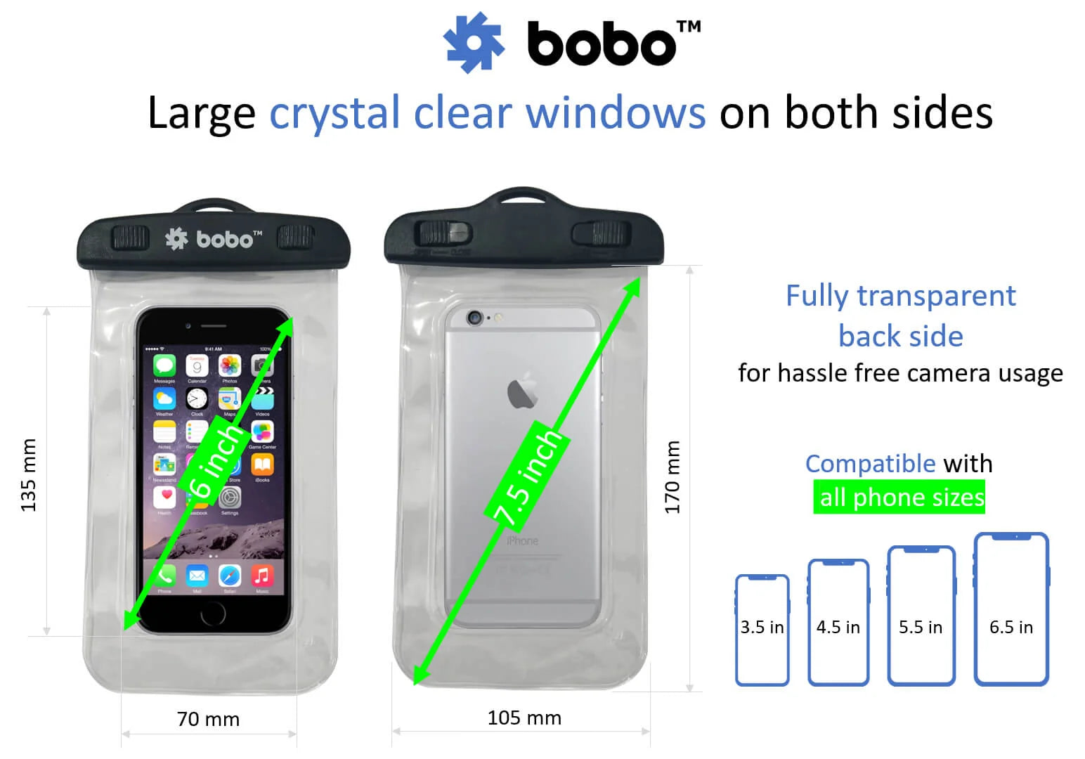BOBO Waterproof Mobile Phone Pouch