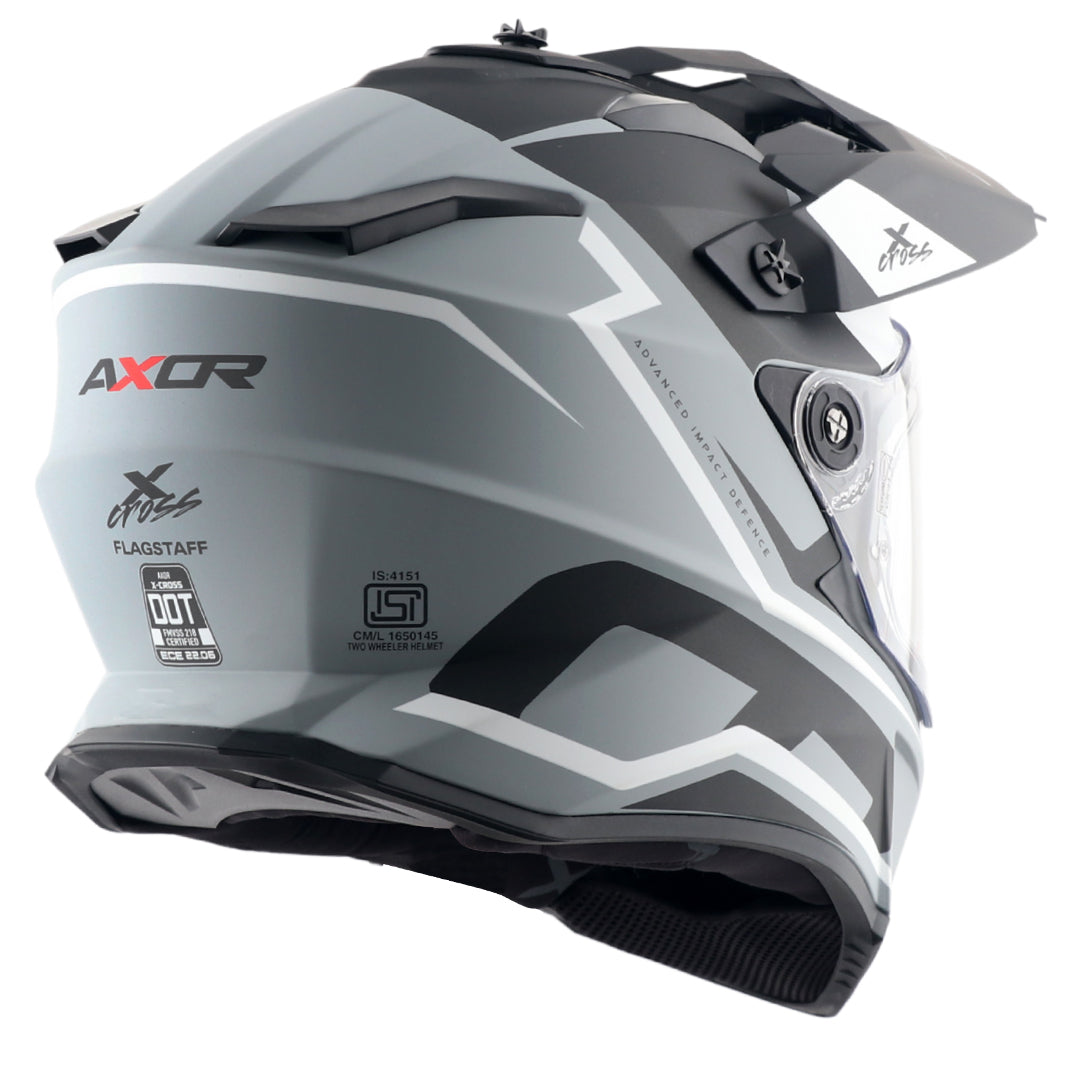 X-Cross Dual Visor Flagstaff Helmet