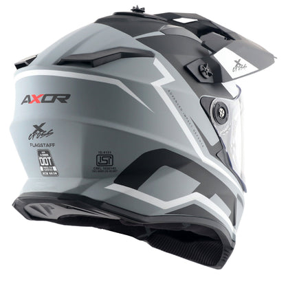 X-Cross Dual Visor Flagstaff Helmet
